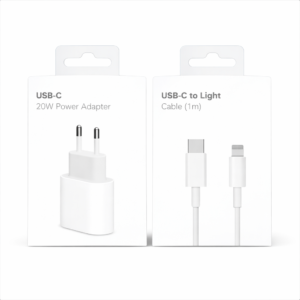 Chargeur rapide + Câble 20W USB-C vers Lightning