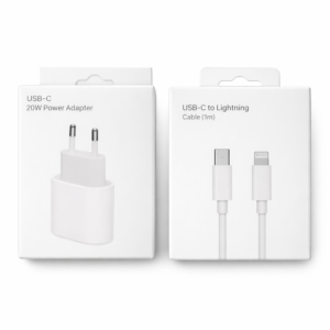 Chargeur rapide + Câble 20W USB-C vers Lightning