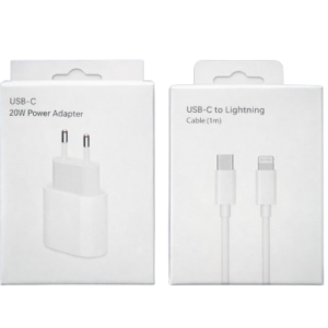 Chargeur rapide + Câble 20W USB-C vers Lightning