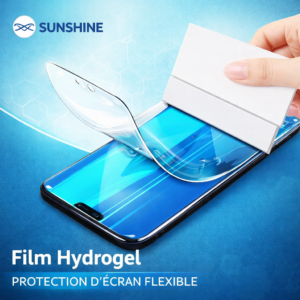 Film de protection Hydrogel pour écran + Kit d&rsquo;installation