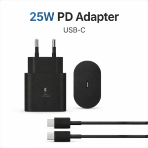 Chargeur 25W avec câble de charge rapide de type C