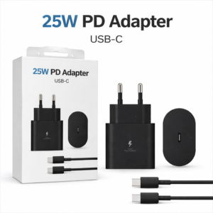 Chargeur 25W avec câble de charge rapide de type C