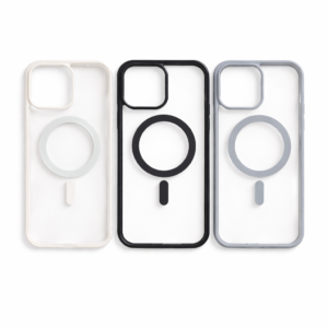Coque iPhone transparente / Coloré Blanc
