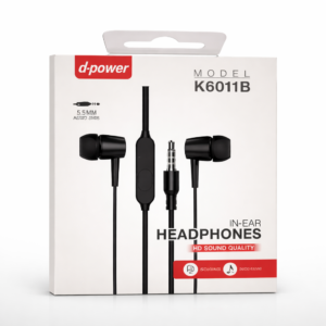 Ecouteurs Kit Main Libre Jack 3.5mm – D-power K6011