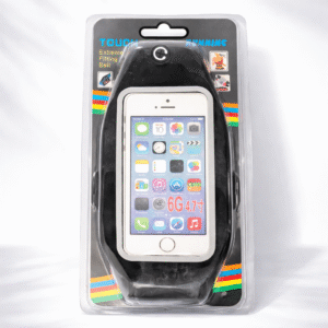 Ceinture Sport pour Téléphone Portable – Noir (Taille : 5,5&Prime;)