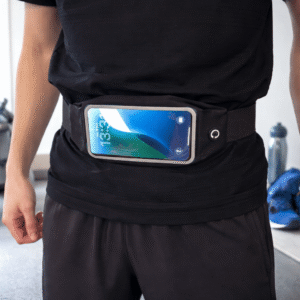 Ceinture Sport pour Téléphone Portable – Noir (Taille : 5,5&Prime;)