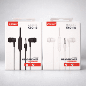 Ecouteurs Kit Main Libre Jack 3.5mm – D-power K6011