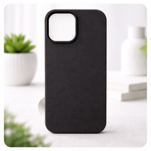 Coque Silicone Noir iPhone 13 Pro Max
