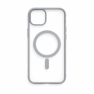 Coque iPhone transparente / Colorée Gris