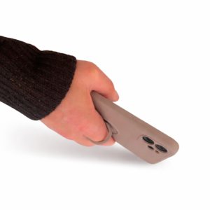 Coque de Protection IPhone 11 avec support d&rsquo;anneau Marron