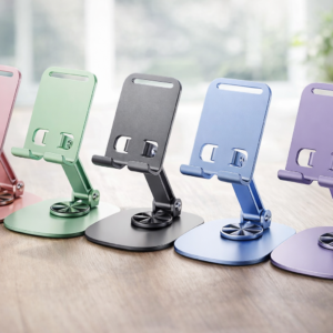 Support de Smartphone pliable en métal rotatif