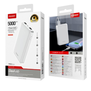 Power Bank 5000 mAh – Batterie externe portable