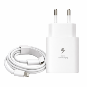 Chargeur Secteur PD 35W USB-C + Câble USB-C vers Lightning