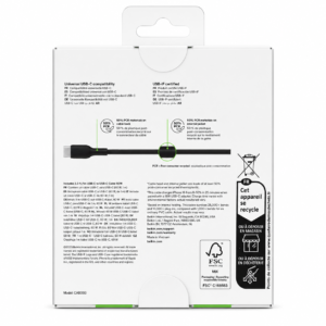 Câble USB-C vers USB-C 60W BELKIN – Charge Rapide  – 1 m